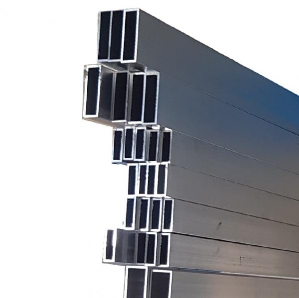 Aluminium Vierkantrohr 60x40x2mm Rechteckrohr
